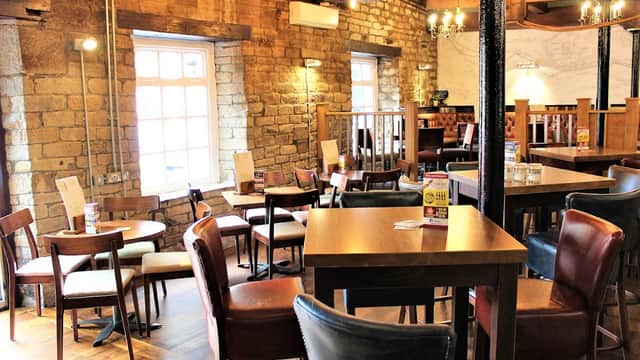 Dining at The Moorings in sowerby bridge