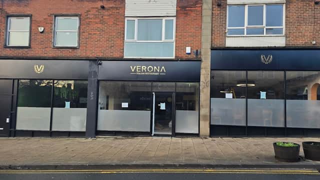 Dining at Verona Italian Restaurant Cleckheaton in cleckheaton