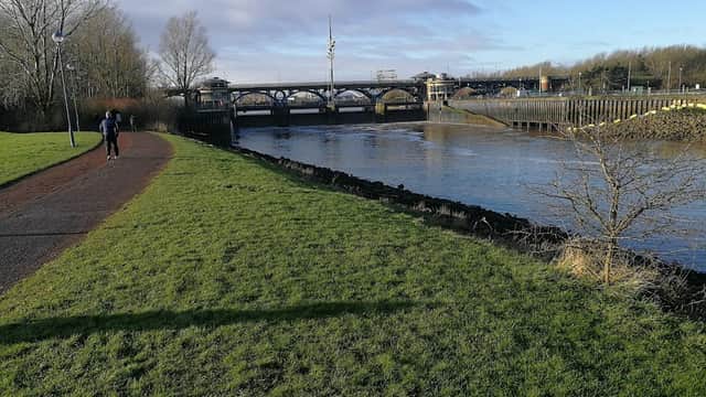Bus Stop at Tees Barrage - Bus Stops in thornaby