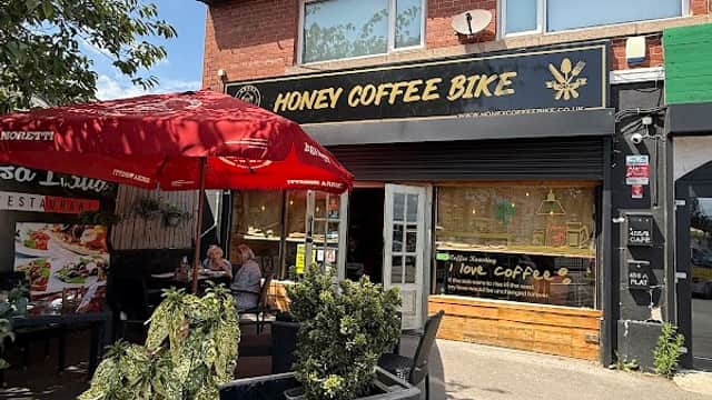 Cafe Honey Coffee Bike in beeston