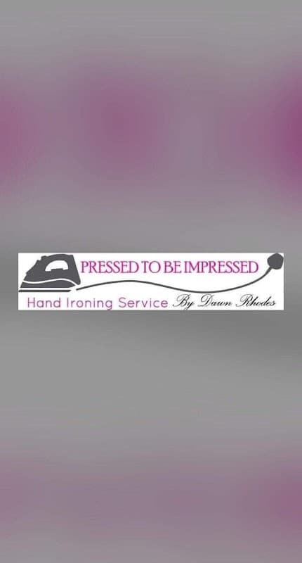 Pressed to be impressed ironing service