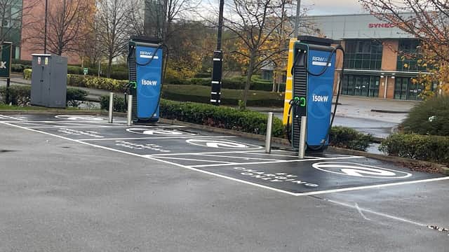 Raw Charging Station - EV Charging in sheffield