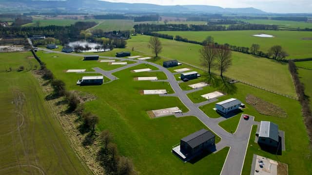 Accommodation at Hawthorn Lodges Stokelsey in stokesley