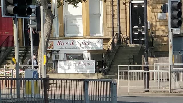 Dining at Rice & Spice in scarborough