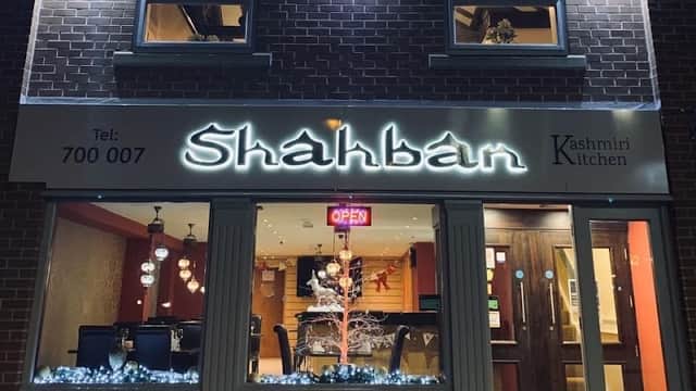 Dining at Shahban Restaurant Pontefract in pontefract
