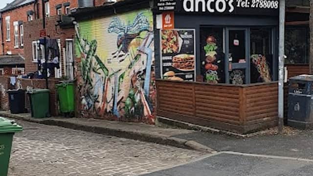 Dining at Franco's Pizza in headingley
