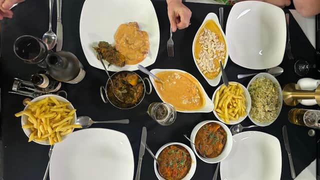 Dining at Shurma in featherstone