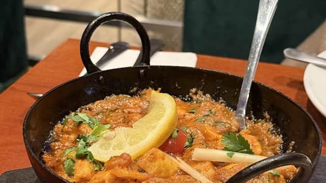Dining at Ravagh Restaurant & Takeaway in keighley