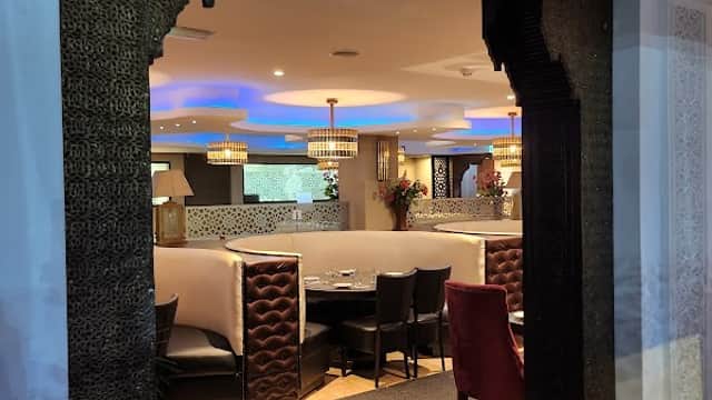 Dining at EastZeast Restaurant in bradford