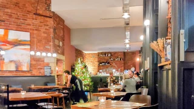 Dining at COIN Hebden in hebden bridge