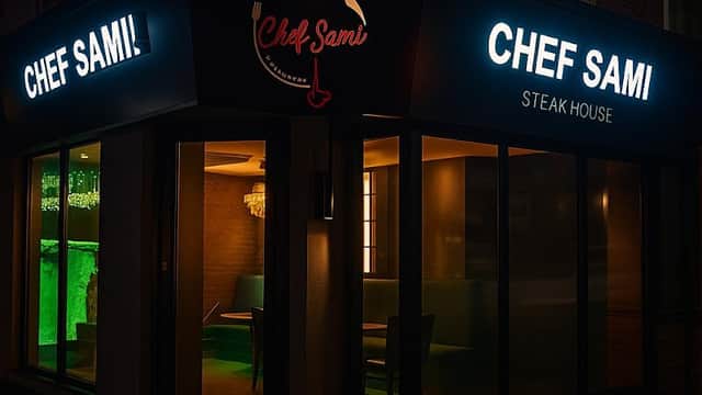 Dining at Chef Sami Steakhouse (Bar and Restaurant) in sheffield