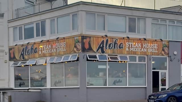 Dining at Aloha Bridlington in bridlington