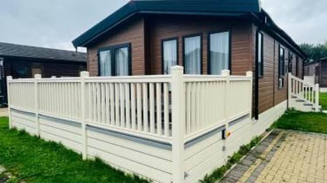 Accommodation at Eastgate Lodge with Hot Tub in malton