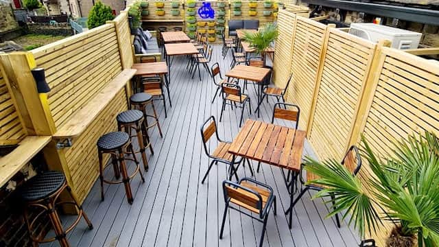 Dining at Cooper Kitchen & Bar Ltd in exley