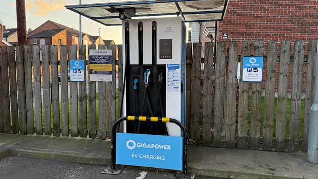 Giga Power Charging Station - EV Charging in castleford
