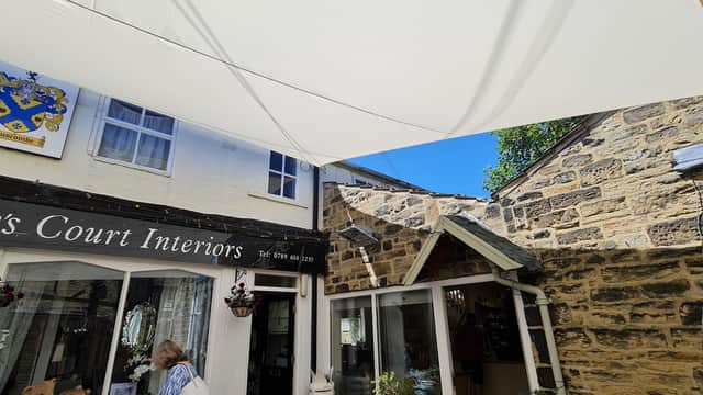 Dining at The Orchard Cafe and Bistro in bingley