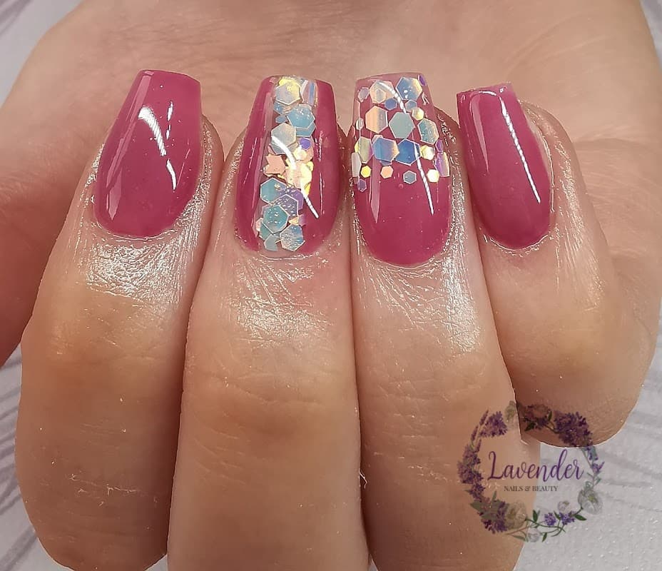 Lavender Nails by Keeley