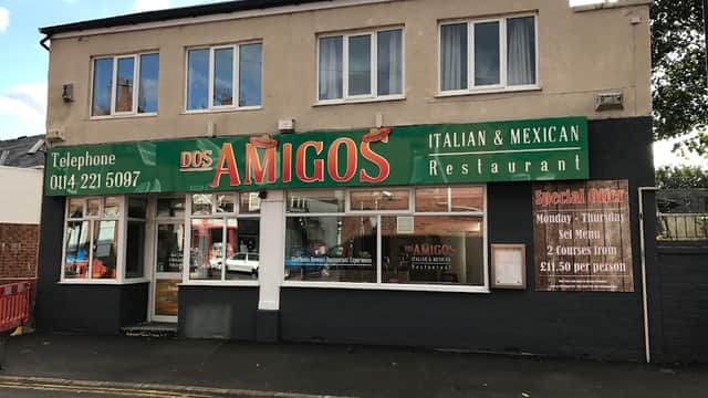 Dining at Dos Amigos in sheffield