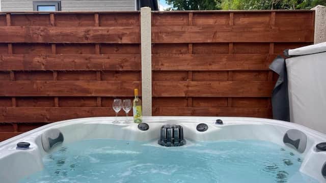 Accommodation at Elder Cabin with Hot Tub in york