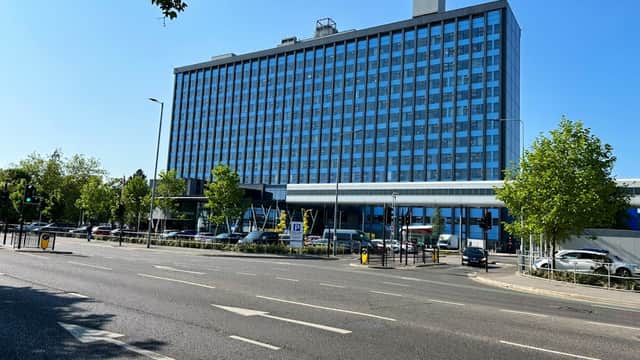 Bus Stop at Hull Royal Infirmary - Bus Stops in hull
