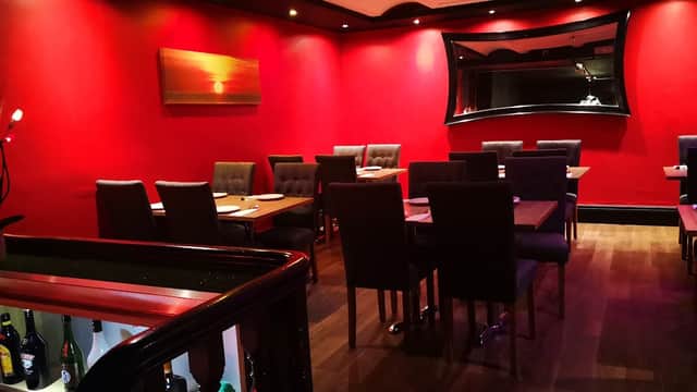 Dining at TJ Thai & Japanese Restaurant in huddersfield