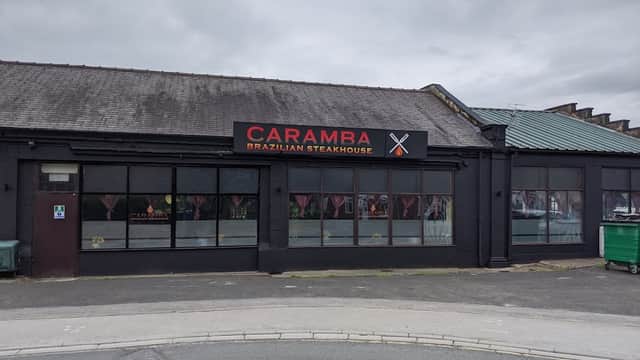 Dining at Caramba Steakhouse in selby