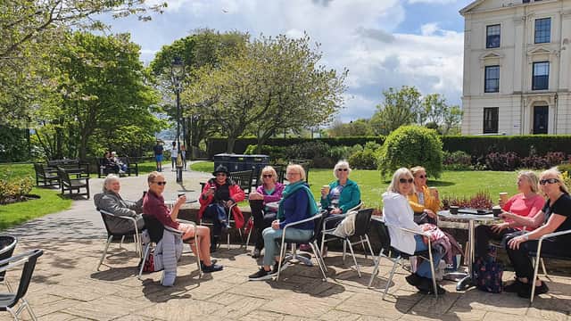 Cafe Evron Garden Cafe in filey