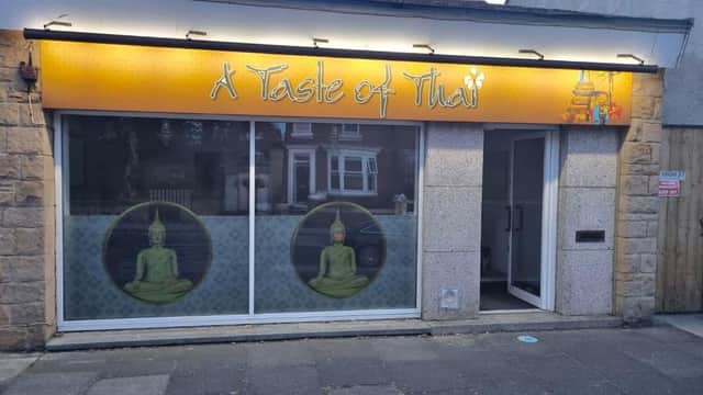 Dining at A Taste of Thai in marske