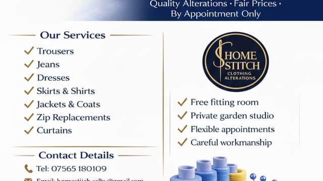 Home Stitch Selby - Shoe Repairs in selby