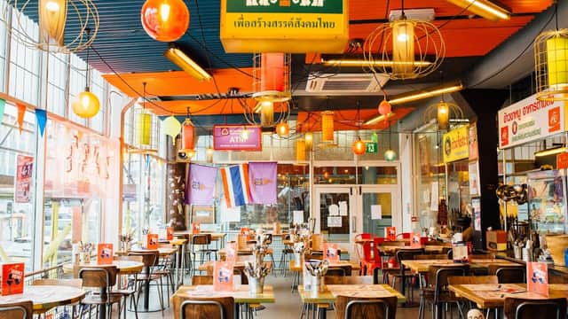Dining at Zaap Thai Street Food Leeds in leeds