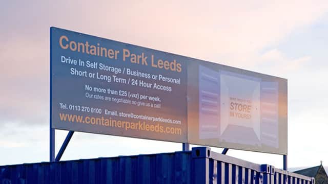 Container Park Leeds - Self Storage in leeds