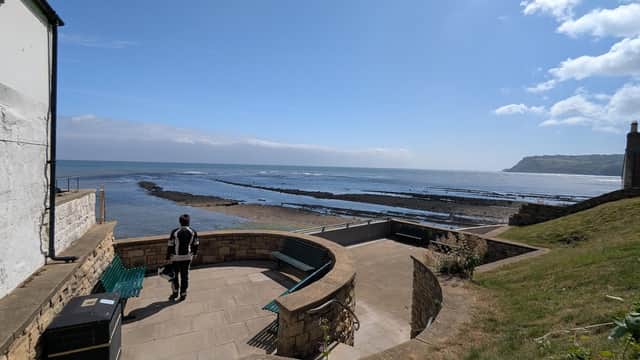 Mosaic Sea Wall - Attraction in robin hoods bay