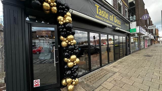 Dining at Taste of Dosa in wakefield