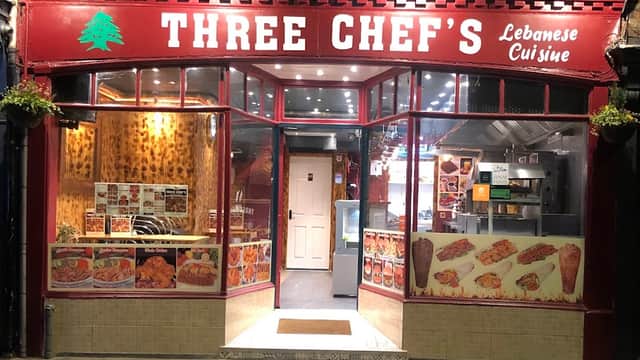 Dining at Three Chef’s halal in york