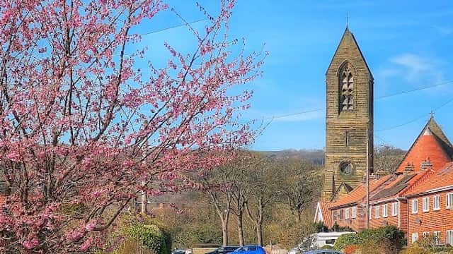 Bus Stop at St Stephens Church - Bus Stops in robin hoods bay