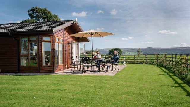 Accommodation at Leake Greens Lodge in leake north yorkshire