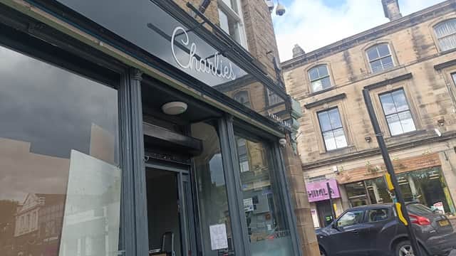 Food & drink at Charlie's Vintage Bar in holme valley