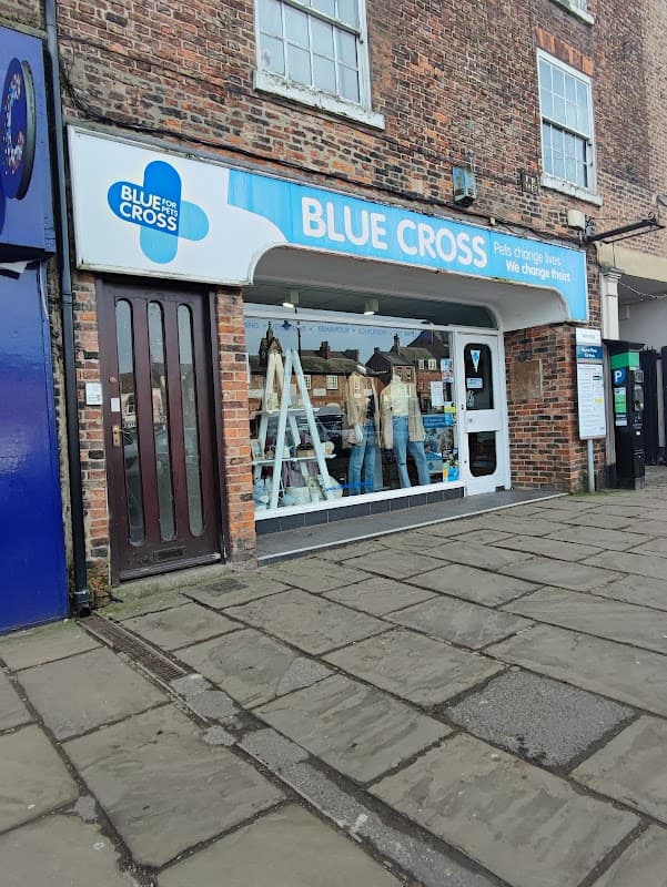 Blue Cross charity shop, Thirsk