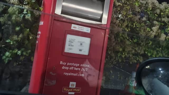 Parcel Postbox - Post Offices in darnall