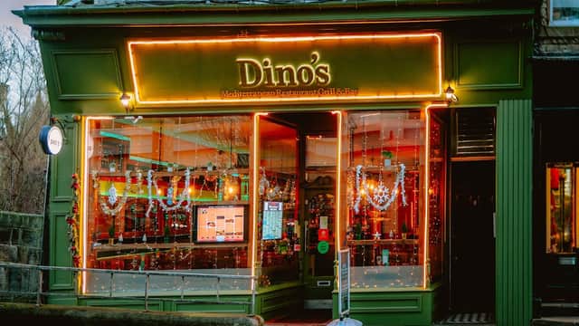 Dining at Dino's Restaurant Bar & Grill in harrogate