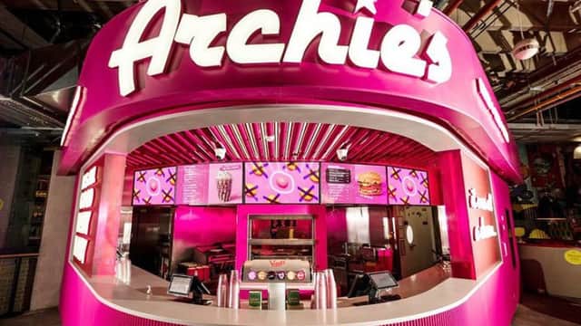 Dining at Archie's in leeds