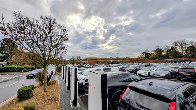 Tesla Supercharger - EV Charging in york