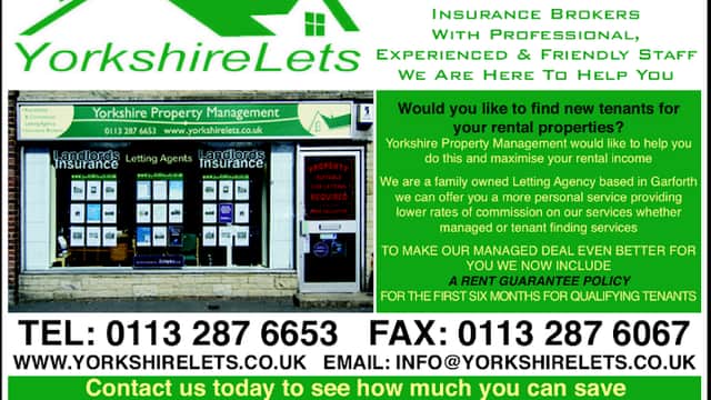 YorkshireLets Landlord Solutions - Insurance in garforth