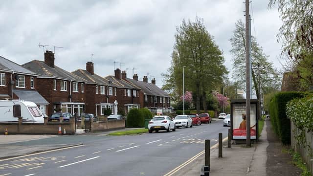 Bus Stop at Beverley Hull Road - Bus Stops in beverley