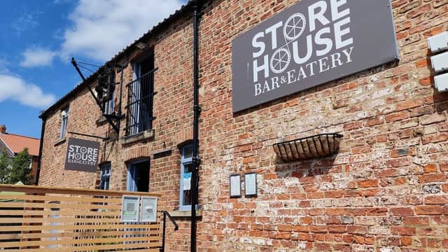 Dining at Storehouse Bar & Eatery in ripon