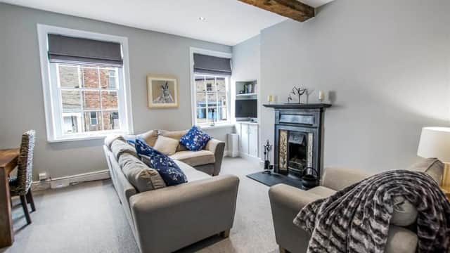 Accommodation at Comfy Dales holiday base on Market Place of historic market town in richmond