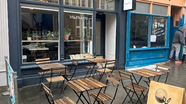 Cafe Miles & Co Coffee in leeds