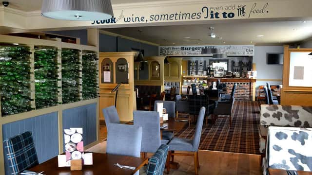 Dining at The Thirsty Flame in canklow