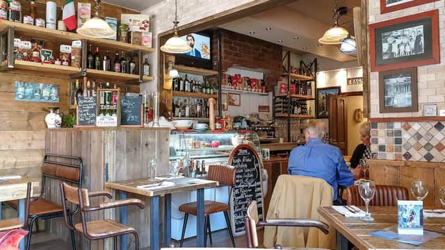 Dining at Emporio Italia in ilkley