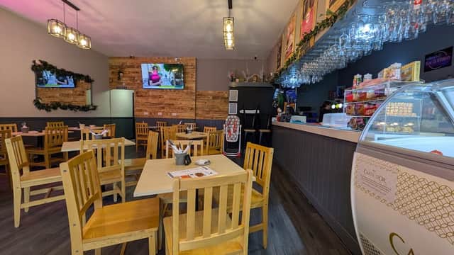 Dining at Willows Bar & Bistro in filey